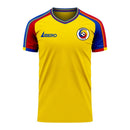Romania 2020-2021 Home Concept Football Kit (Libero) (Your Name)