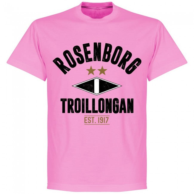 Rosenborg Established T-shirt - Orchid Pink - Terrace Gear