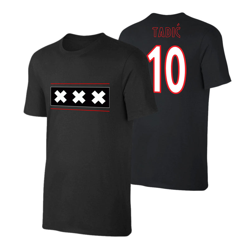 Amsterdam 'Triple X' t-shirt TADIC - Black