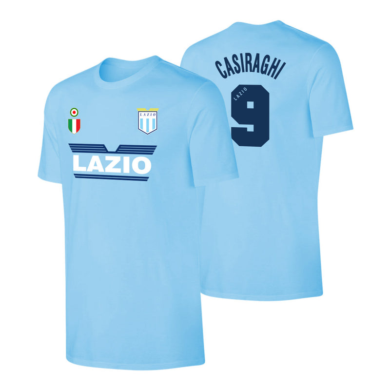 Lazio 'Vintage 99/00' t-shirt CASIRAGHI - Light blue