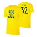 Boca Juniors 'Emblem19' t-shirt TEVEZ - Yellow