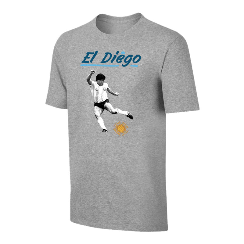Argentina 'El Diego' t-shirt - Grey