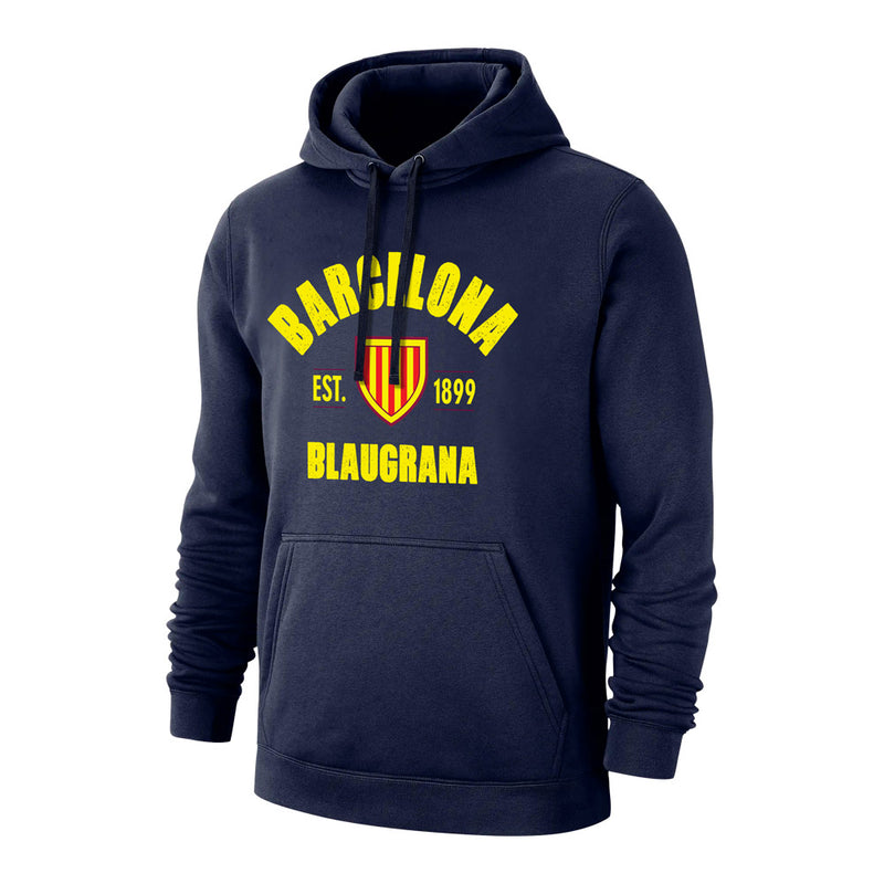 Barcelona 'Est.1899' footer with hood - Dark blue