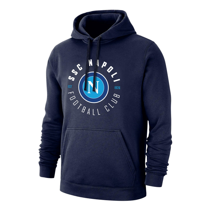 Napoli 'Circle' footer with hood - Dark blue