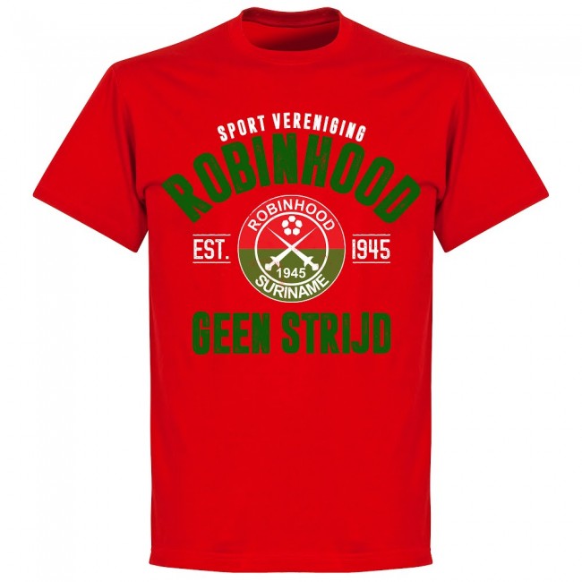 SV Robinhood Established T-shirt - Red - Terrace Gear