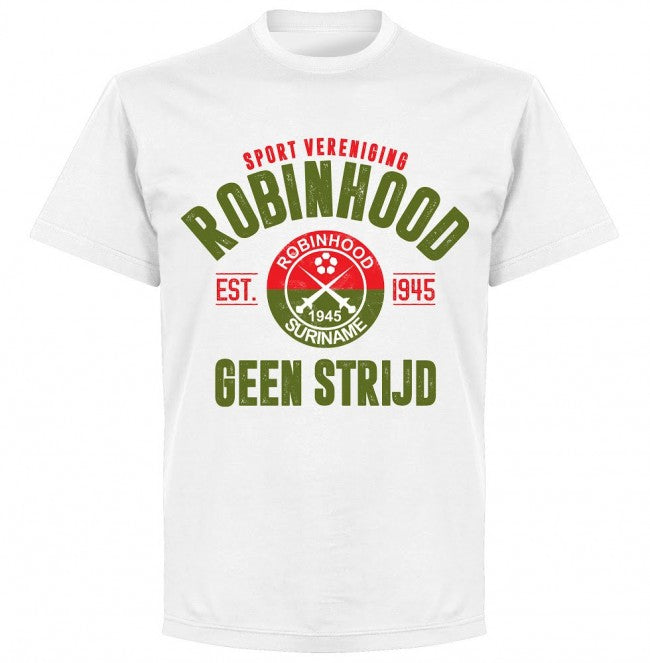 SV Robinhood Established T-shirt - White - Terrace Gear