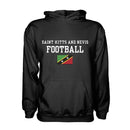 Saint Kitts and Nevis Football Hoodie - Black