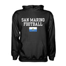 San Marino Football Hoodie - Black