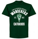 Santiago Wanderers Established T-Shirt - Bottle Green - Terrace Gear