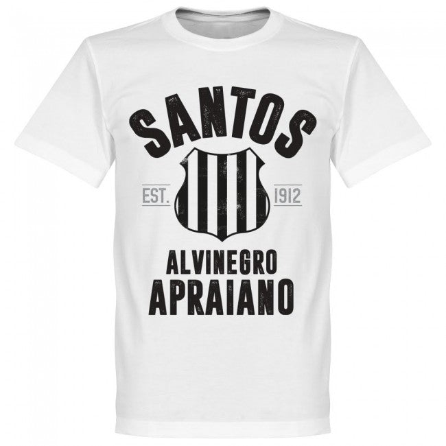 Santos Established T-Shirt - White - Terrace Gear