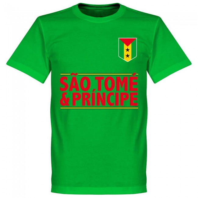 São Tomé and Príncipe Team T-Shirt - Green