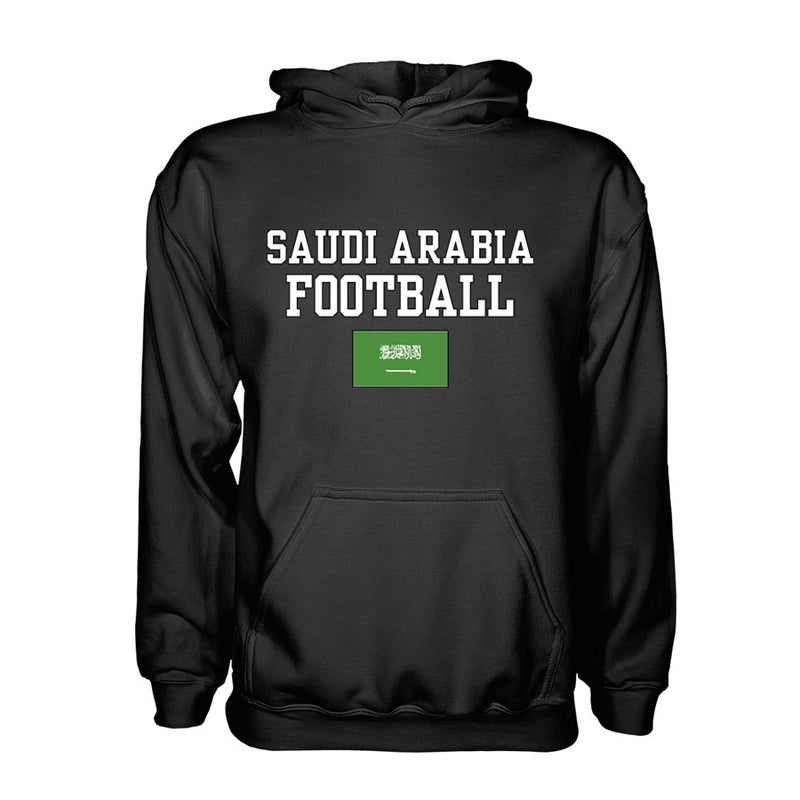 Saudi Arabia Football Hoodie - Black