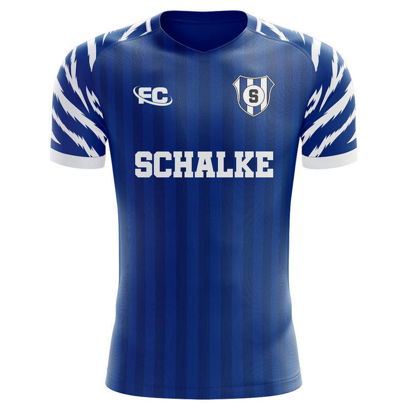 Schalke 2020-2021 Home Concept Football Kit - Terrace Gear