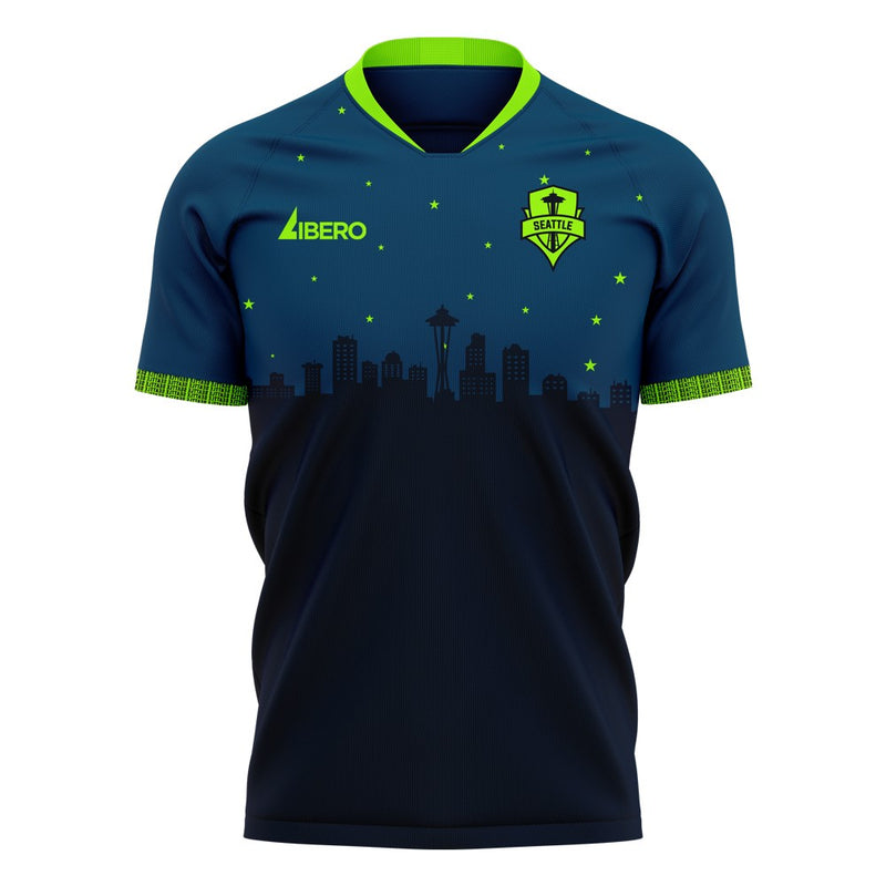 Seattle Sounders 2020-2021 Away Concept Football Kit (Libero) - Terrace Gear