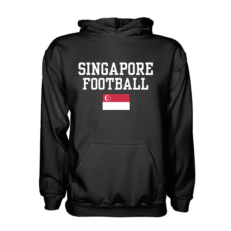 Singapore Football Hoodie - Black