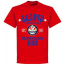 Skonto Riva Established T-shirt - Red - Terrace Gear