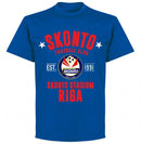 Skonto Riva Established T-shirt - Royal - Terrace Gear