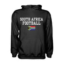 South Africa Football Hoodie - Black
