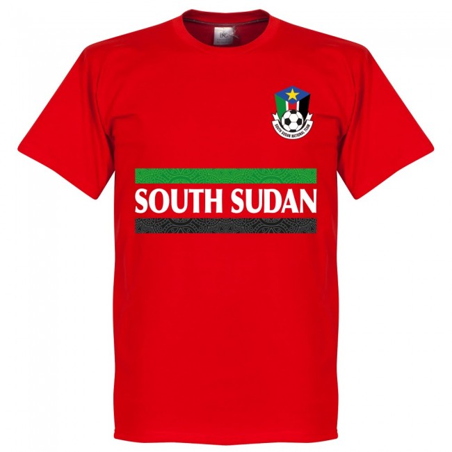 South Sudan Team T-Shirt - Red