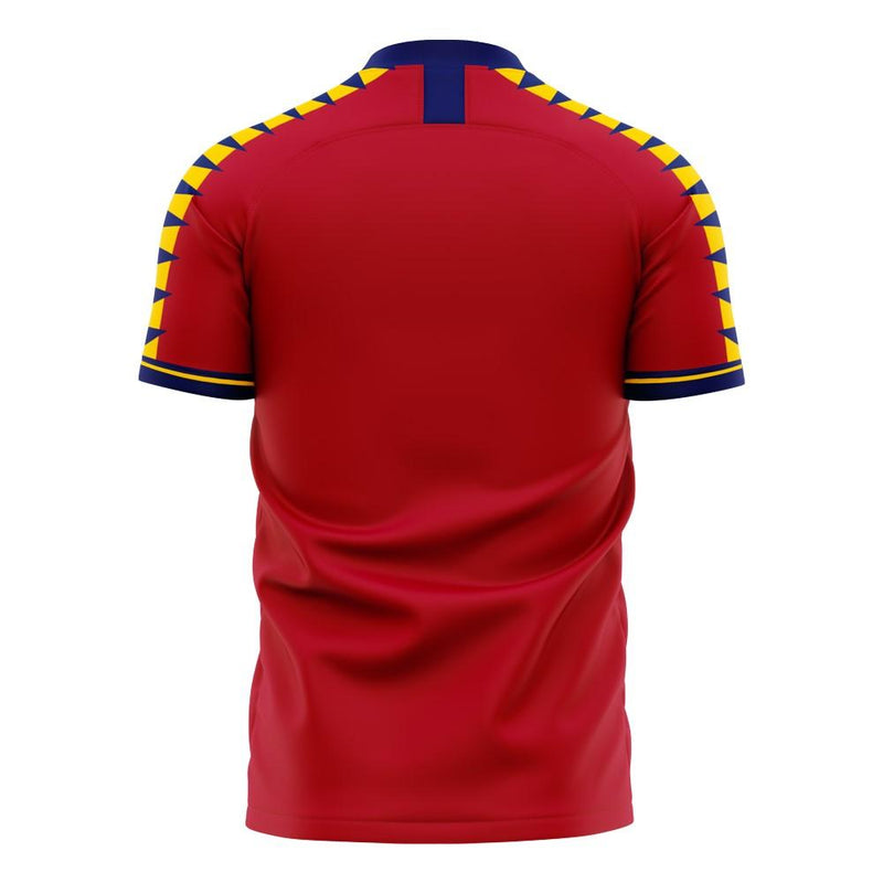 Spain 2020-2021 Home Concept Football Kit (Libero) (XAVI 8)