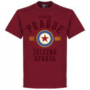Sparta Prague Established T-Shirt - Chilli Red - Terrace Gear