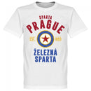 Sparta Prague Established T-Shirt - White - Terrace Gear