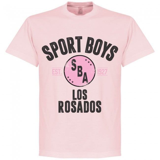 Sport Boys Established T-Shirt - Pink