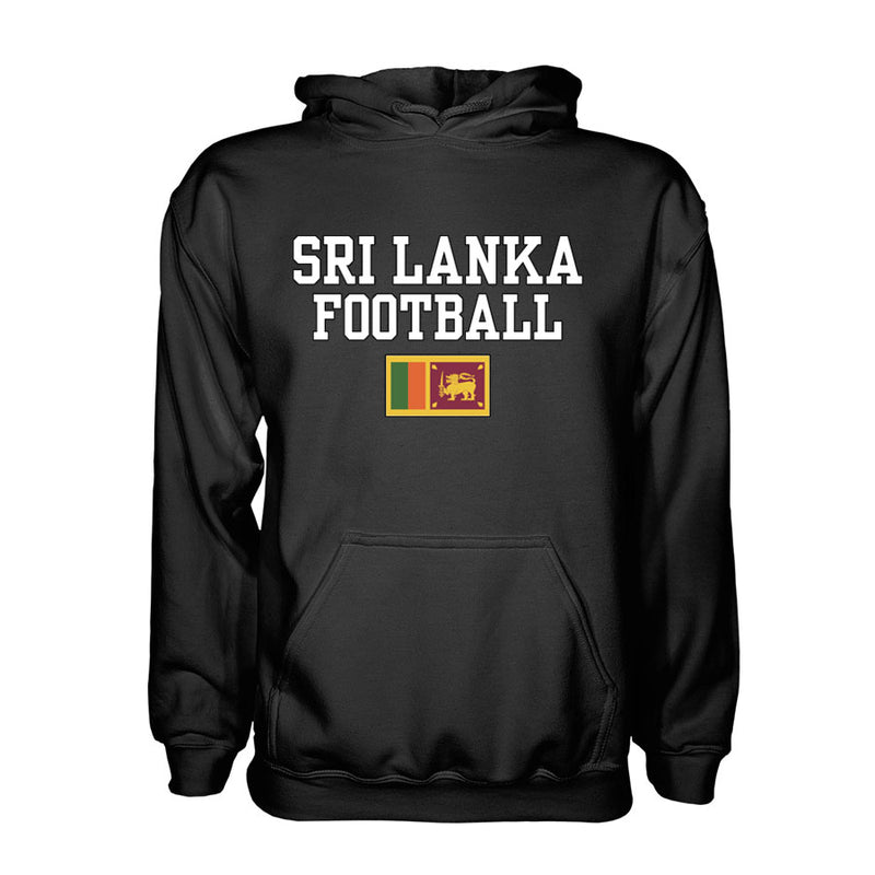 Sri Lanka Football Hoodie - Black