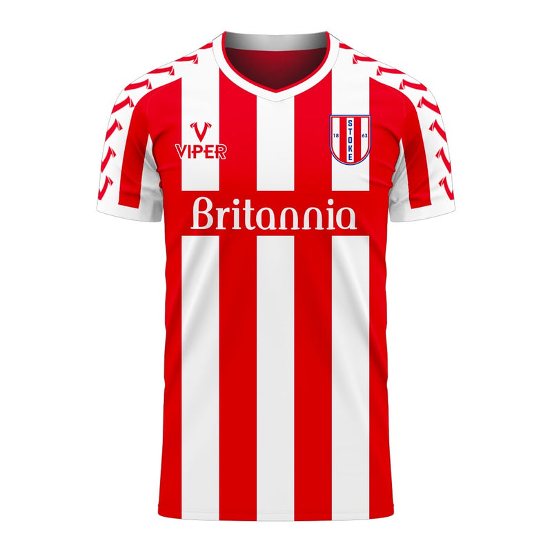 Stoke 2022-2023 Home Concept Football Kit (Viper)