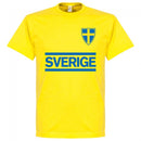 Sweden Team T-Shirt - Yellow