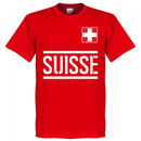 Switzerland Team T-Shirt - Red