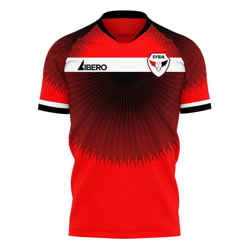 Syria 2020-2021 Home Concept Football Kit (Libero) - Terrace Gear