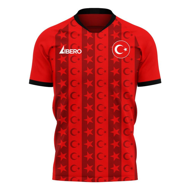 Turkey 2020-2021 Home Concept Football Kit (Libero) (UNDER 7)