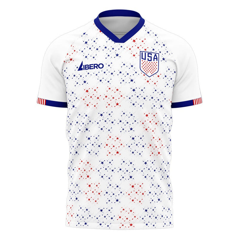 United States 2023-2024 Home Concept Football Kit (Libero) (ADAMS 4)