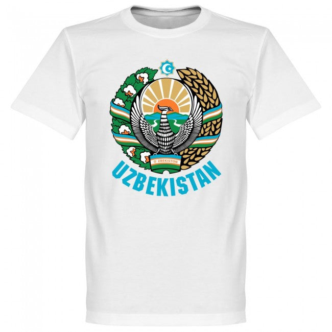 Ukbekistan National Team Crest T-shirt