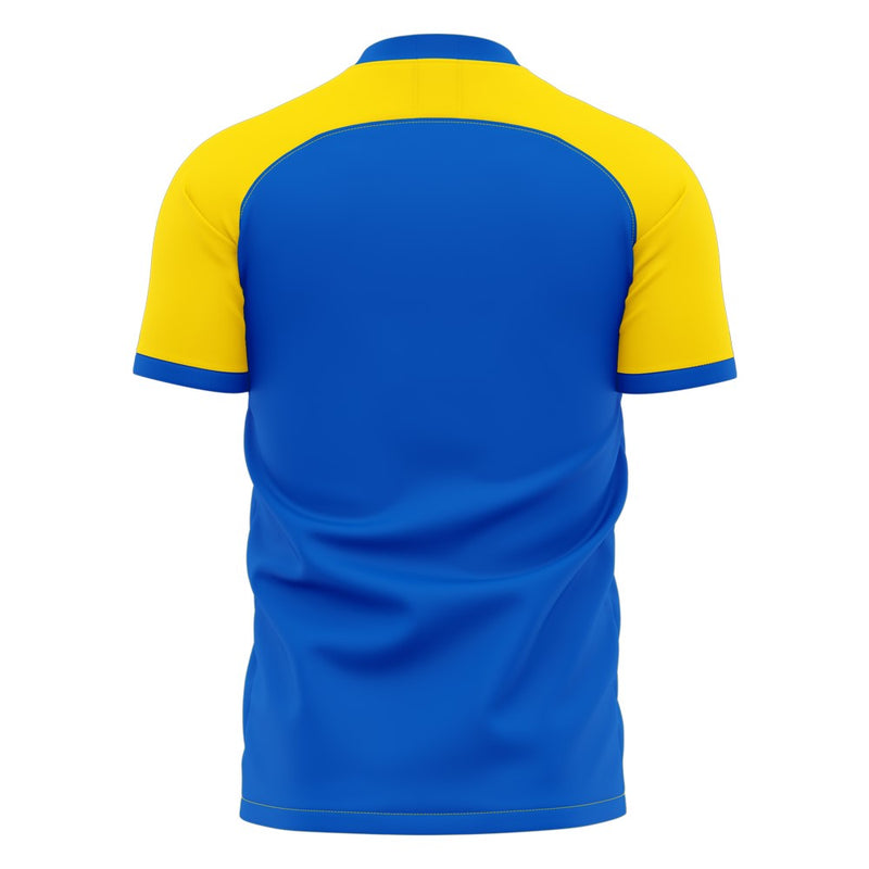 Ukraine Stop War Concept Football Kit (Libero) - Blue