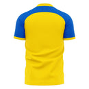Ukraine Stop War Concept Football Kit (Libero) - Yellow (ZELENSKYY 1)