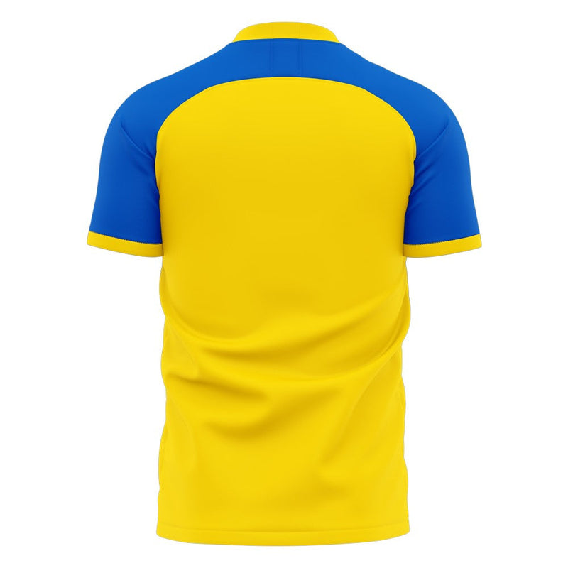 Ukraine Stop War Concept Football Kit (Libero) - Yellow (ZELENSKYY 1)