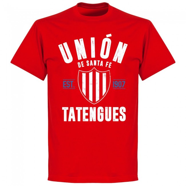 Union De Santa Fe Established T-Shirt - Red - Terrace Gear