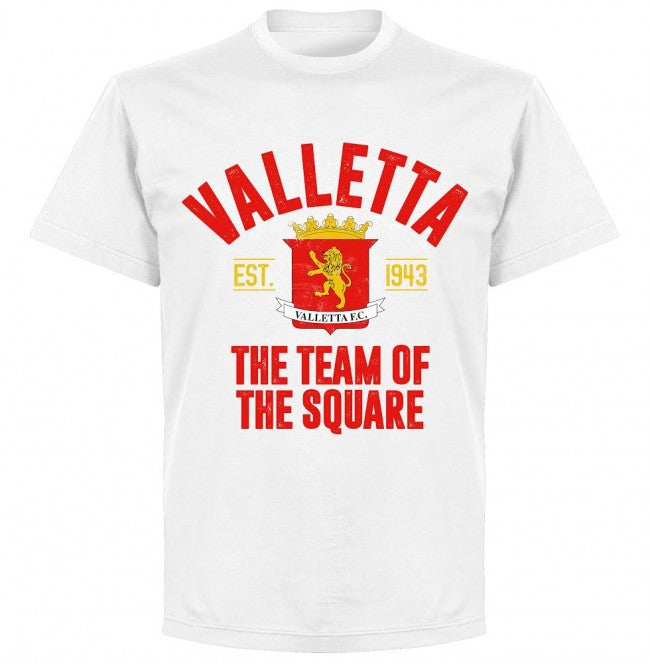 Valletta Established T-shirt - White - Terrace Gear