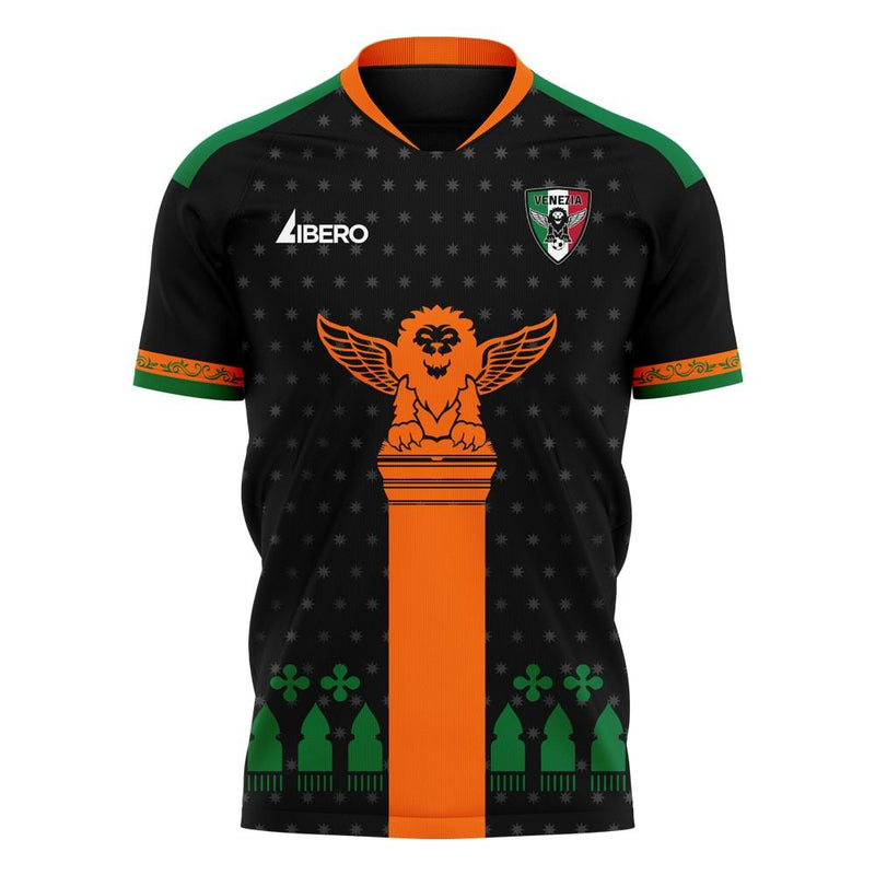 Venezia 2020-2021 Home Concept Football Kit (Libero) - Kids (Long Sleeve)