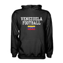 Venezuela Football Hoodie - Black