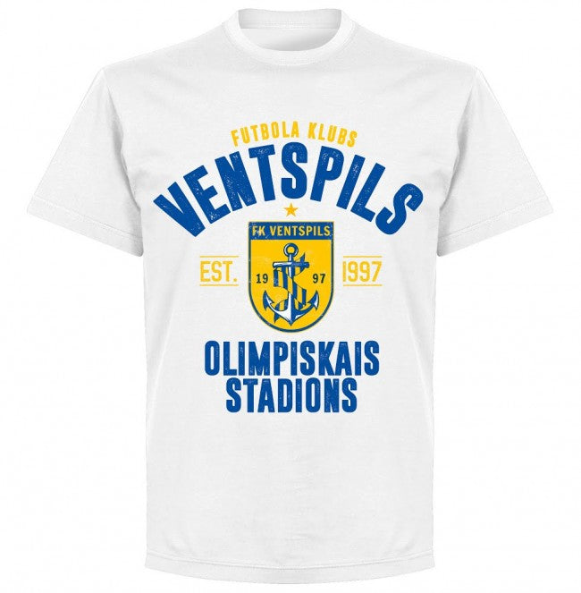 Ventspils Established T-shirt - White - Terrace Gear