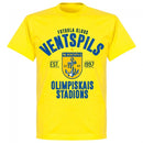 Ventspils Established T-shirt - Yellow - Terrace Gear