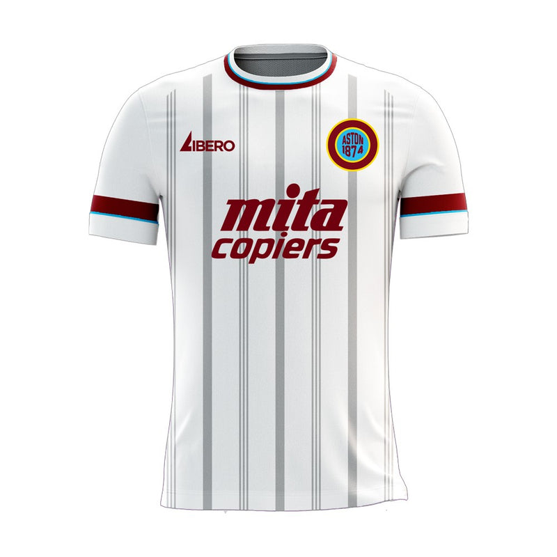 Villa 2020-2021 Away Concept Football Kit (Libero) - Terrace Gear