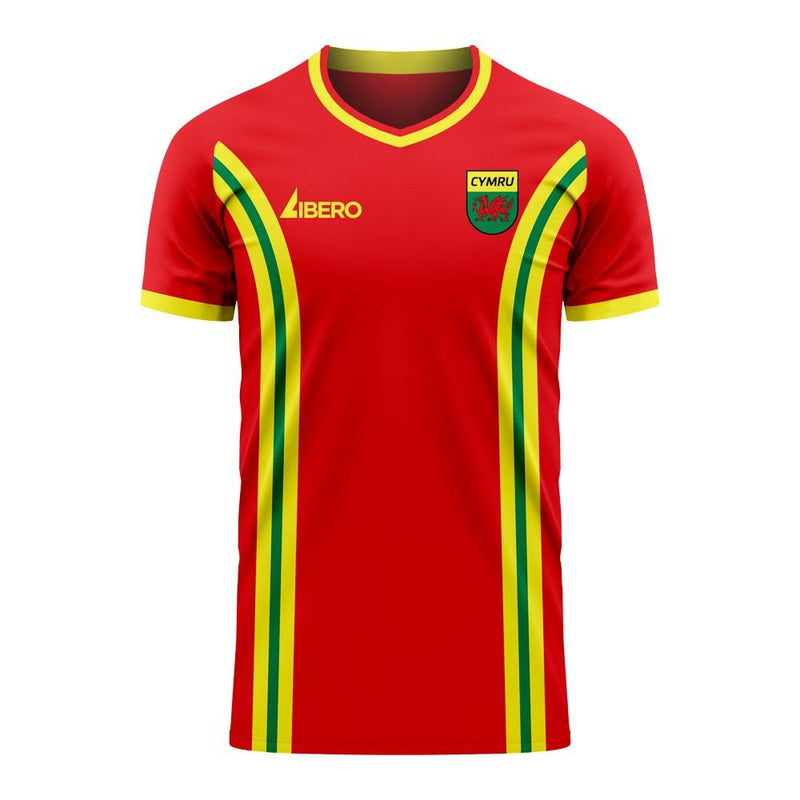 Wales 2020-2021 Home Concept Football Kit (Libero) (WILLIAMS 5)