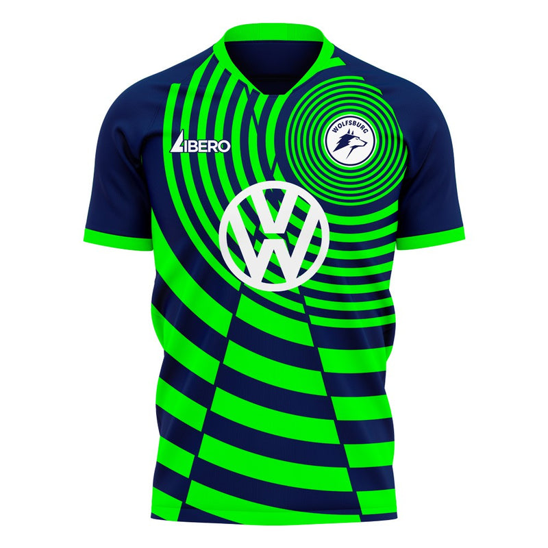 Wolfsburg 2022-2023 Home Concept Football Kit (Libero)