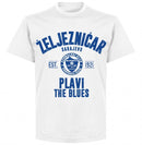 Zeljeznicar Established T-shirt - White - Terrace Gear
