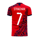Aberdeen 2020-2021 Home Concept Football Kit (Libero) (STRACHAN 7)