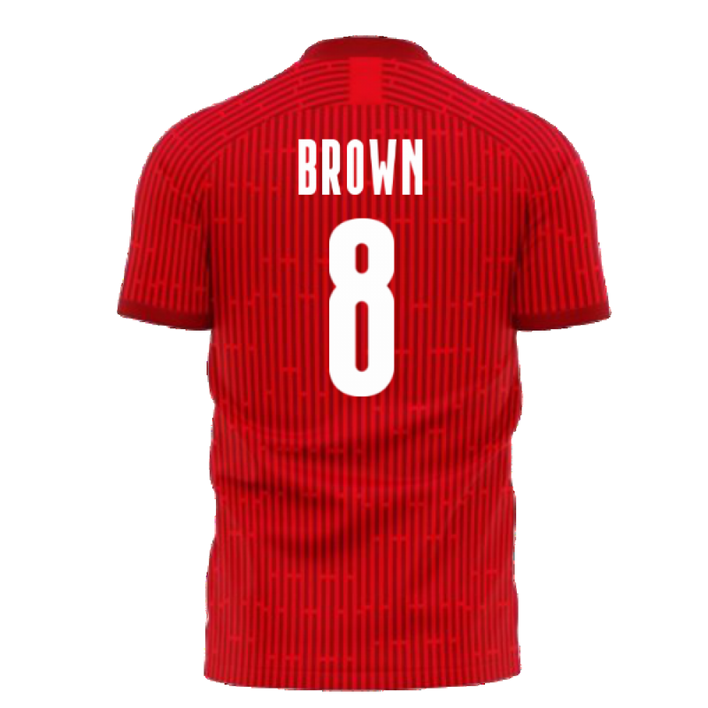 Aberdeen 2022-2023 Home Concept Football Kit (Airo) (BROWN 8)